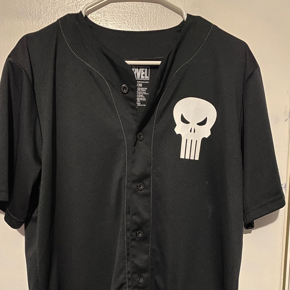 Punisher 74 Baseball Jersey Style